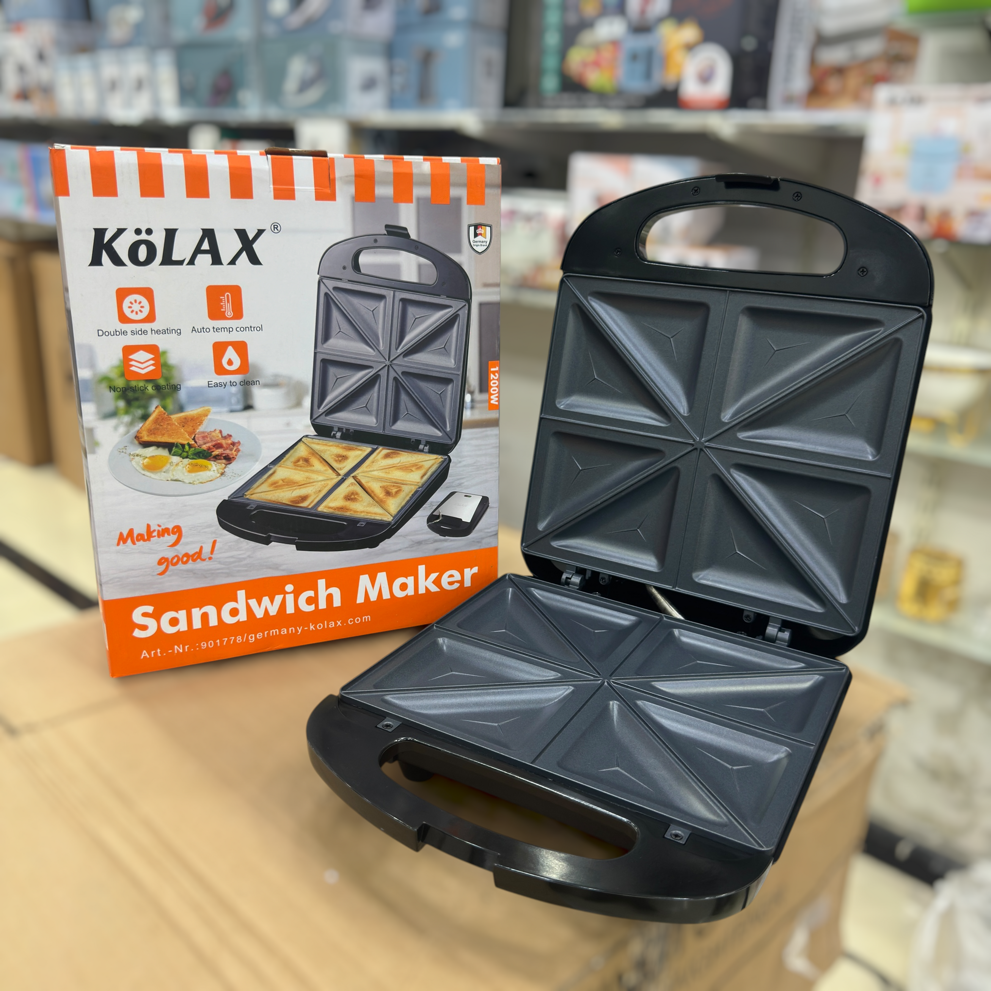 Kolax Sandwich Maker 901778