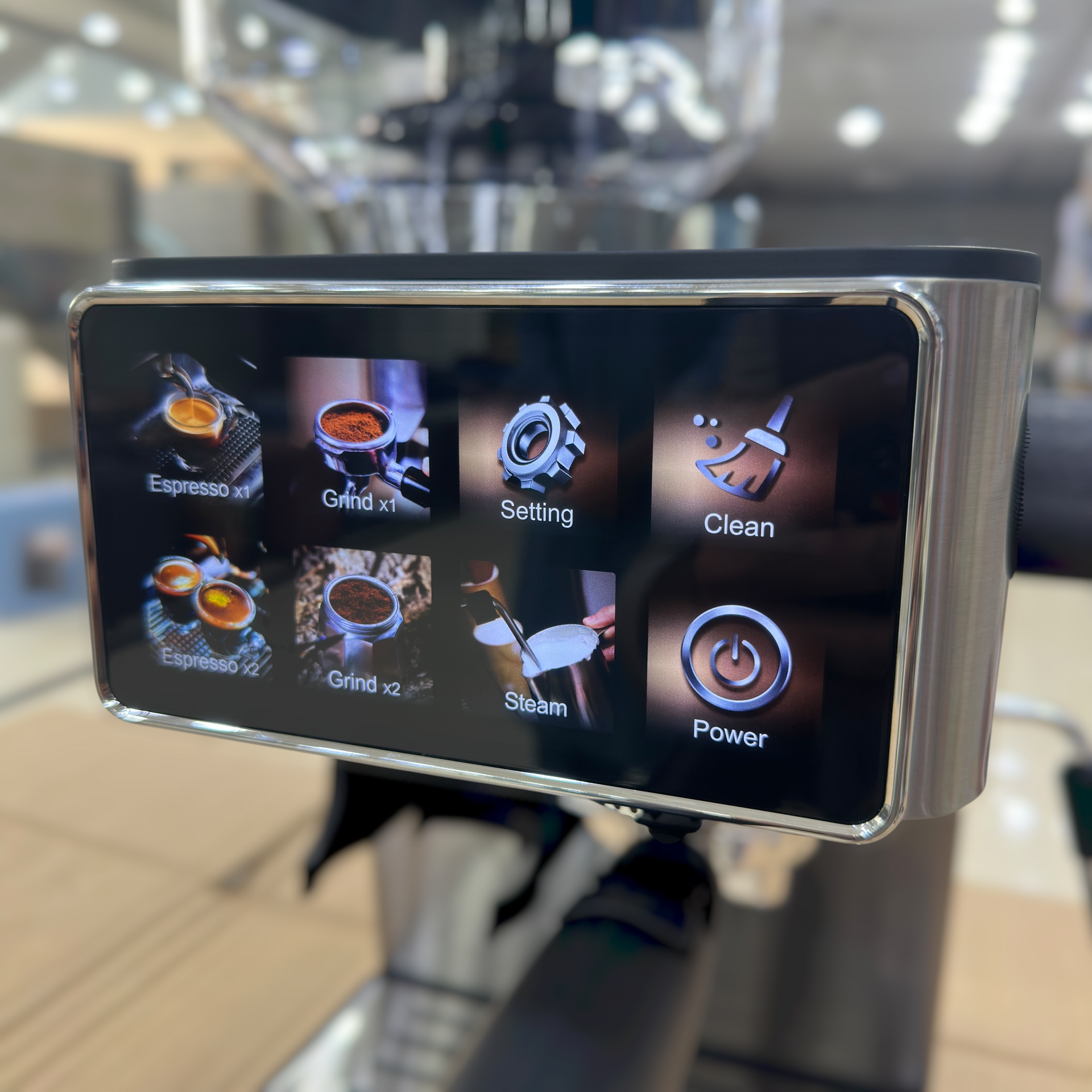 Uakeen Espresso Coffee Machine with Grinder ZL-1509