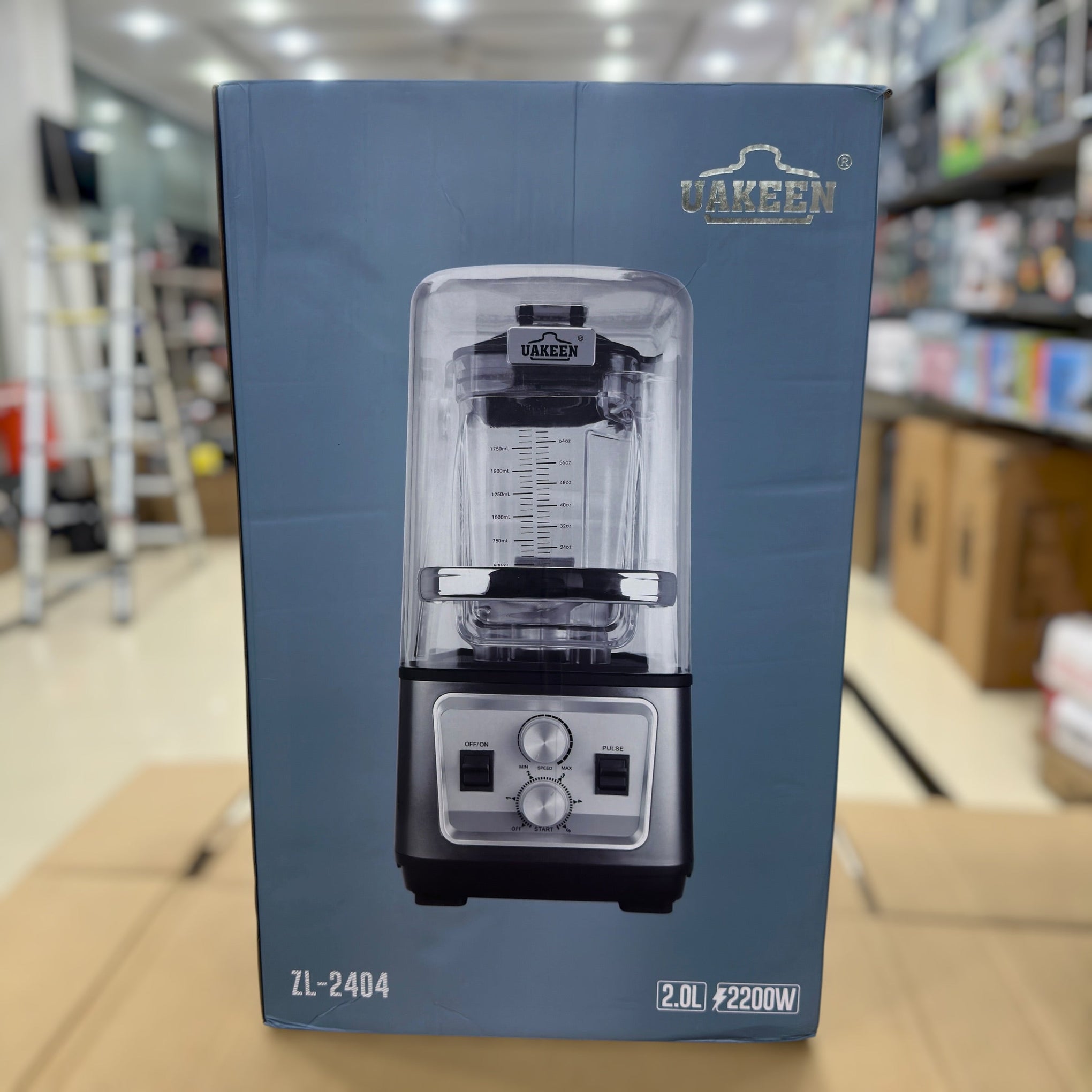 Uakeen 2L Quiet Smoothie Blender ZL-2404