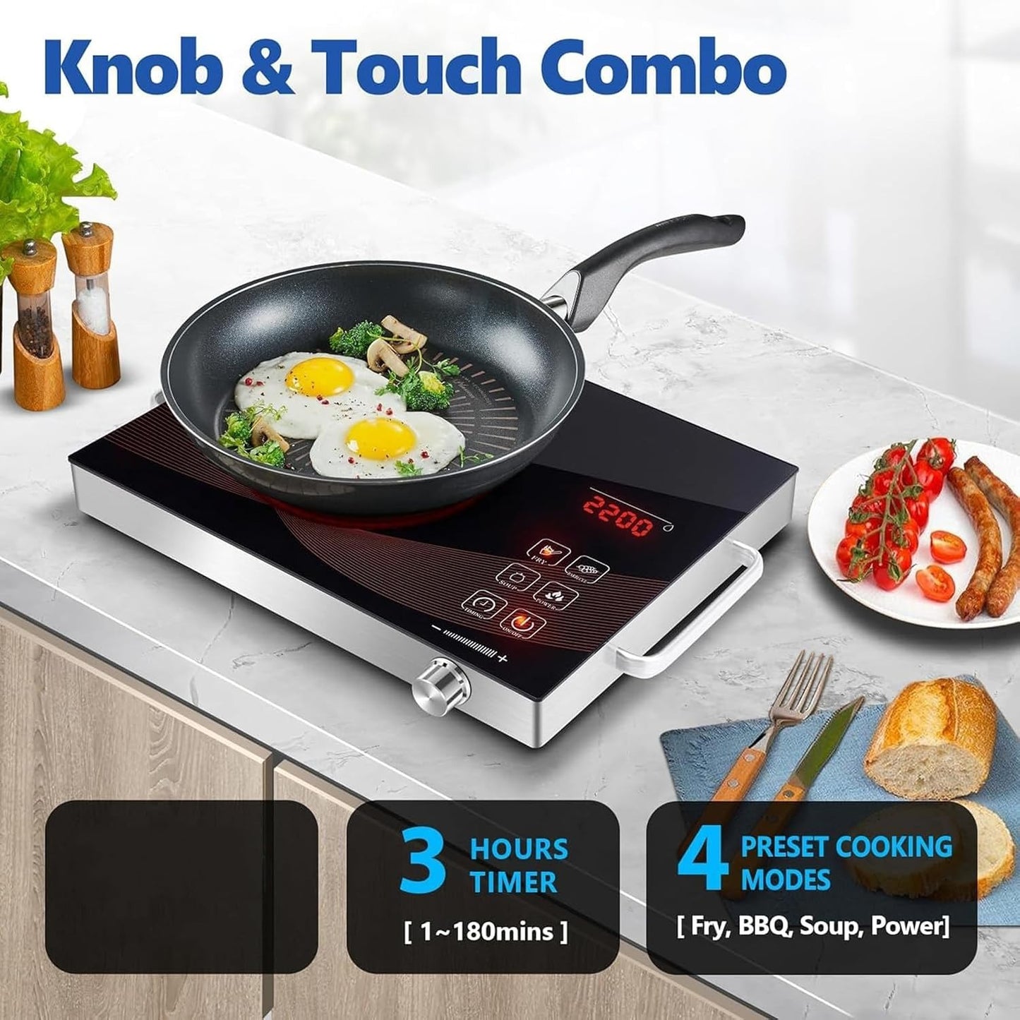 ANCHER ProHeat Ceramic Cooker ( 2200W )